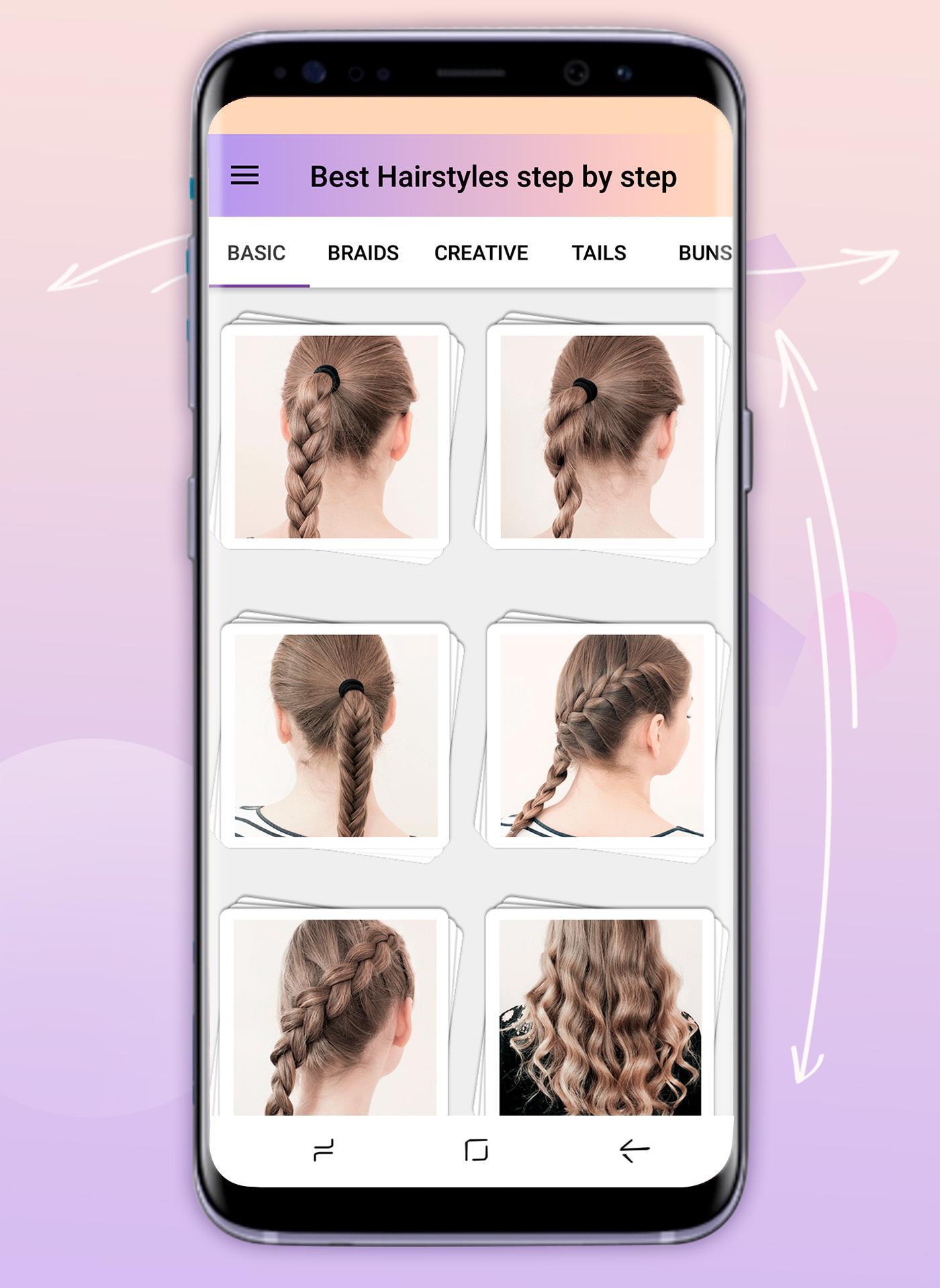 Hairstyles step by step 1.24.0.0 Screenshot 2