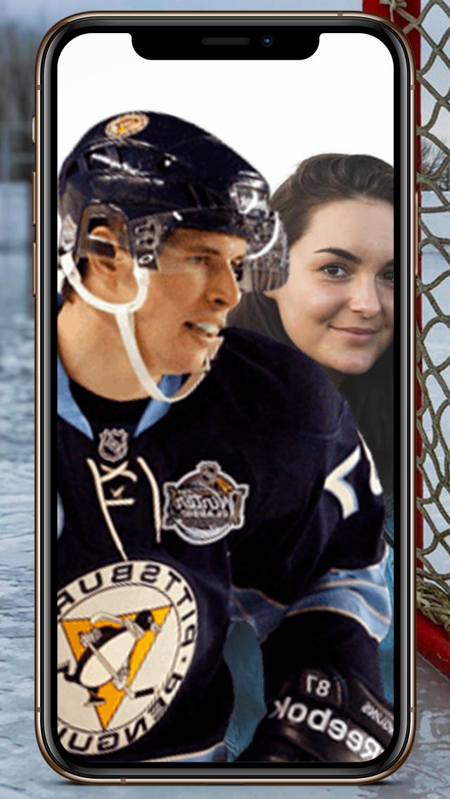 Selfie Photo with Ice Hockey Players - Wallpapers 2.0 Screenshot 3