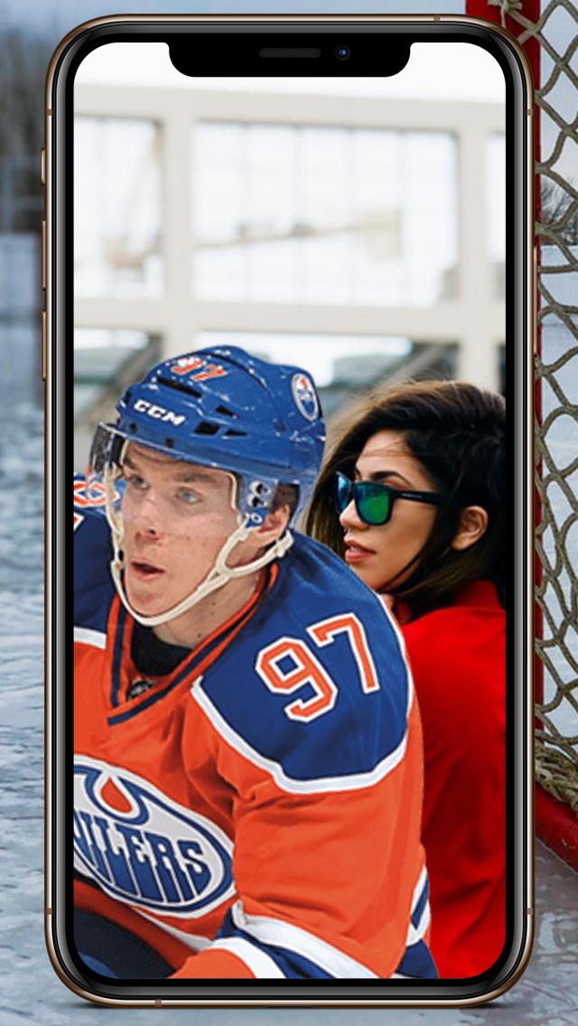 Selfie Photo with Ice Hockey Players - Wallpapers 2.0 Screenshot 4