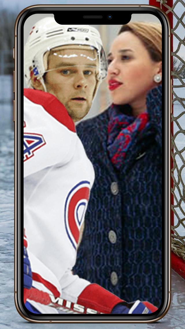 Selfie Photo with Ice Hockey Players - Wallpapers 2.0 Screenshot 5