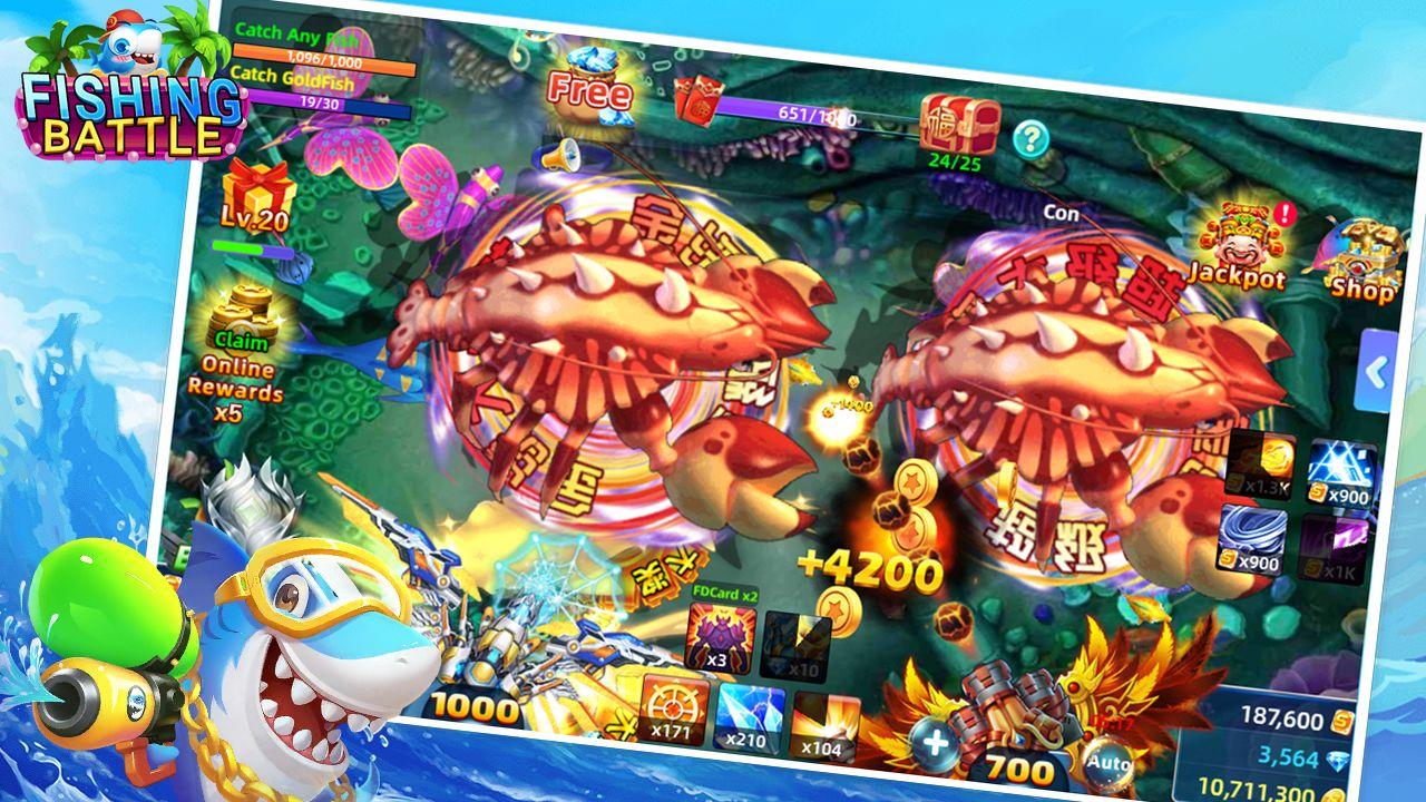 Fishing Battle 2021 casual arcade, free explosion 1.0.10 Screenshot 12