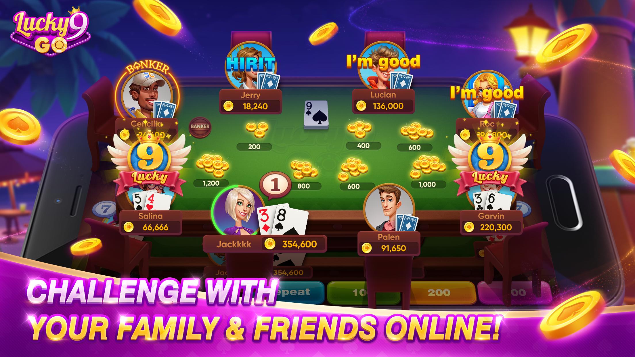 Lucky 9 Go Free Exciting Card Game 1.0.6 Screenshot 3