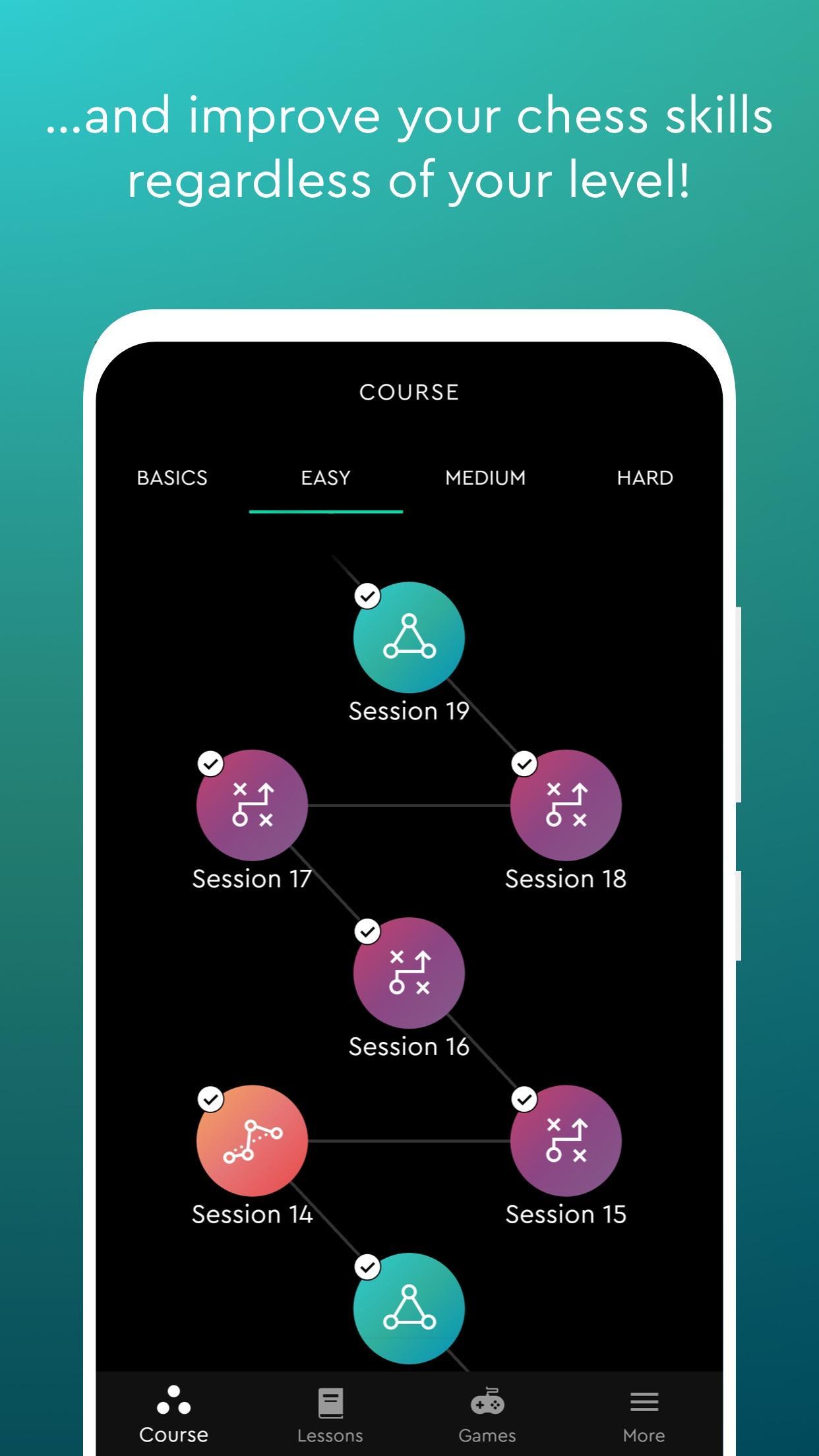 Magnus Trainer Learn & Train Chess A2.1.8 Screenshot 2
