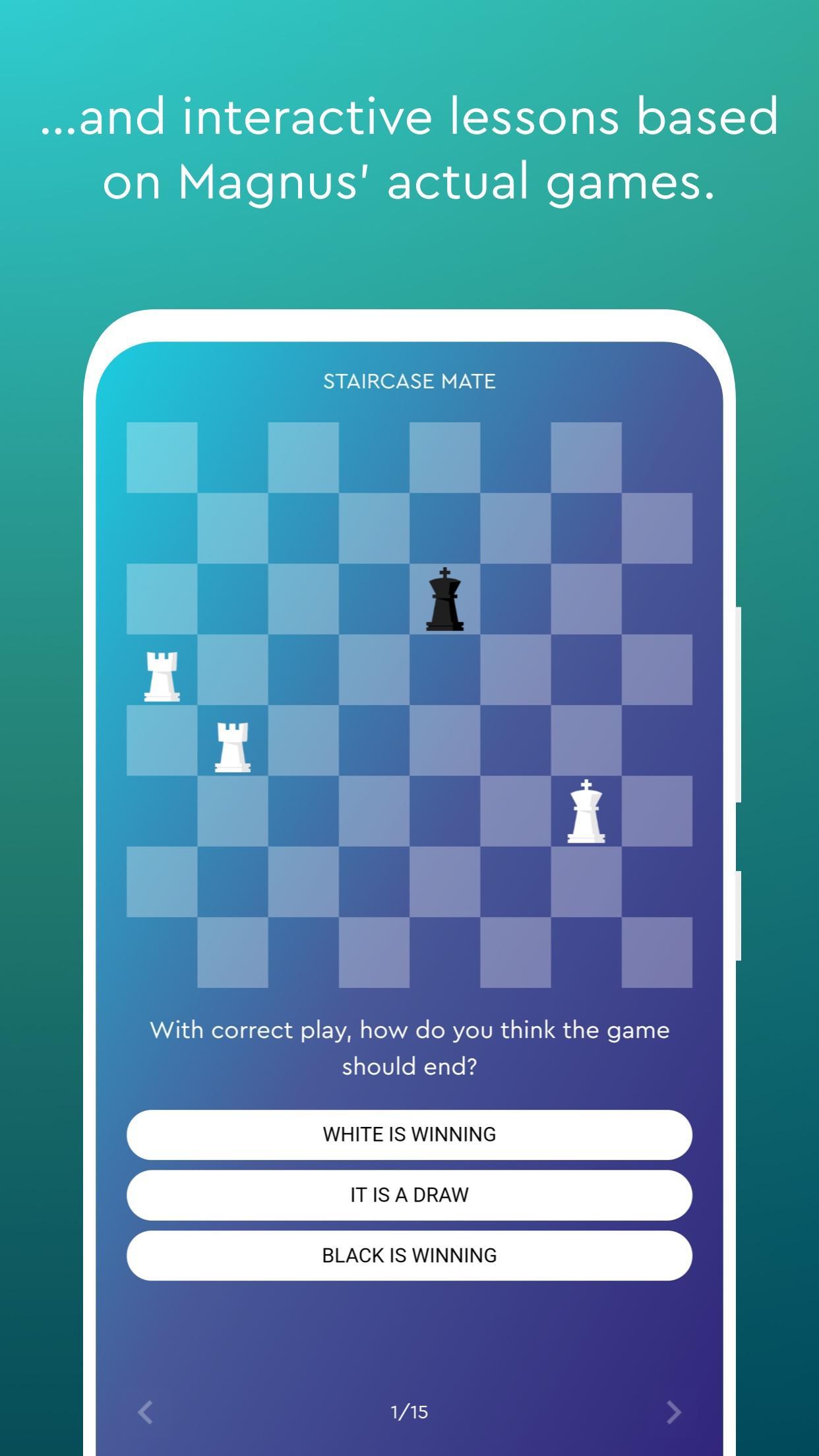 Magnus Trainer Learn & Train Chess A2.1.8 Screenshot 4