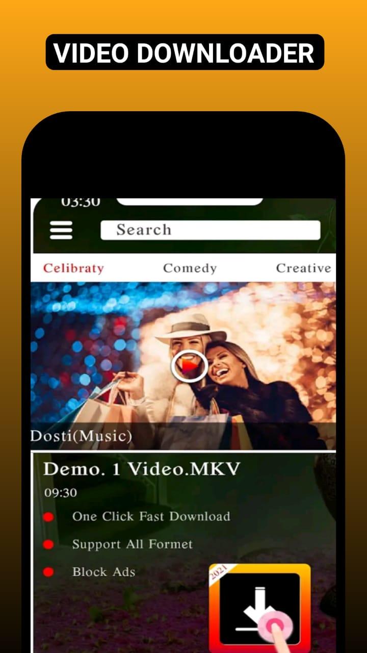Hd video Downloader app-All Video Downloader 2021 1.0 Screenshot 2