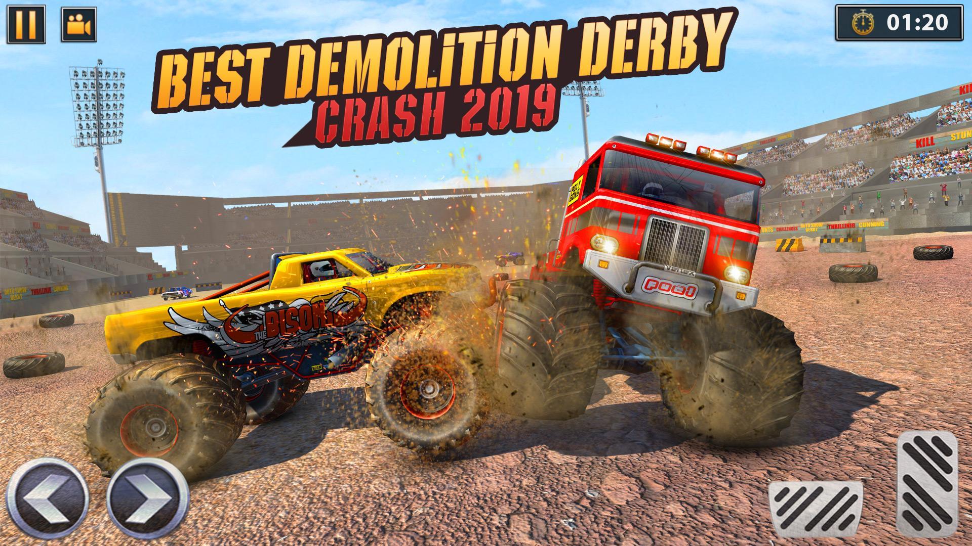 Real Monster Truck Demolition Derby Crash Stunts 3.0.3 Screenshot 10