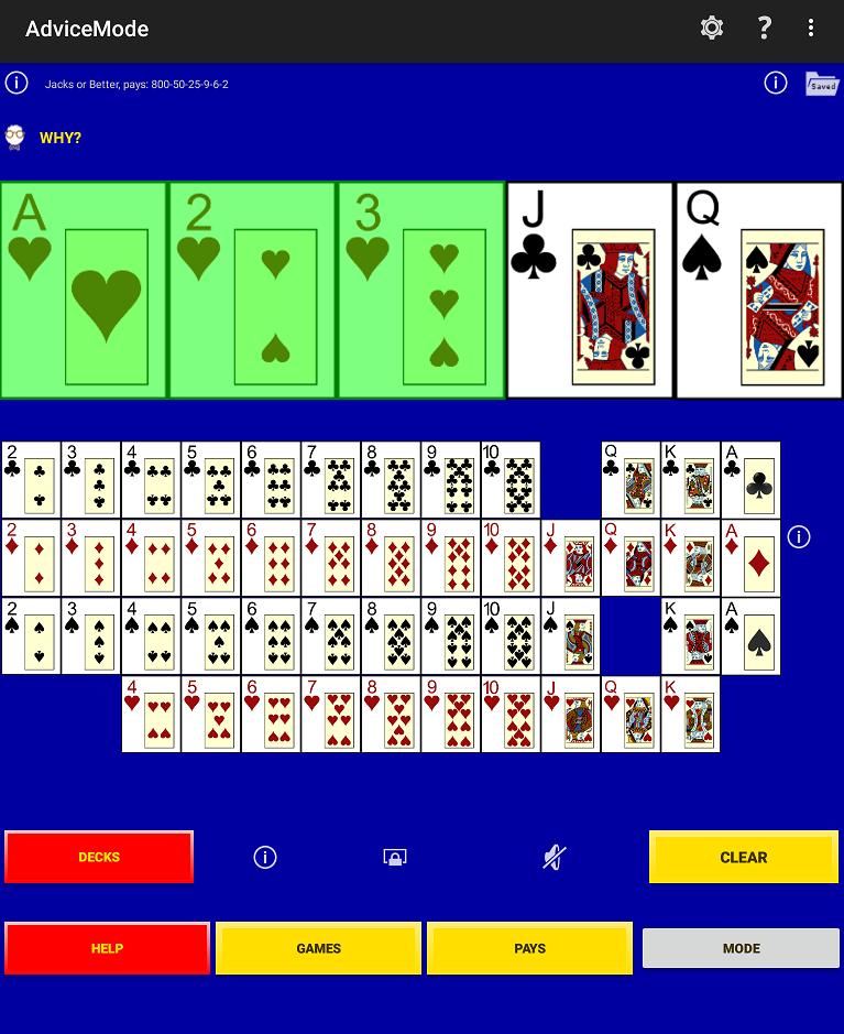 Play Perfect Video Poker Lite 1.154 Screenshot 12