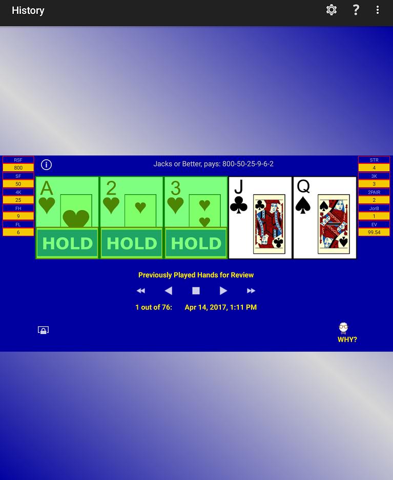 Play Perfect Video Poker Lite 1.154 Screenshot 14