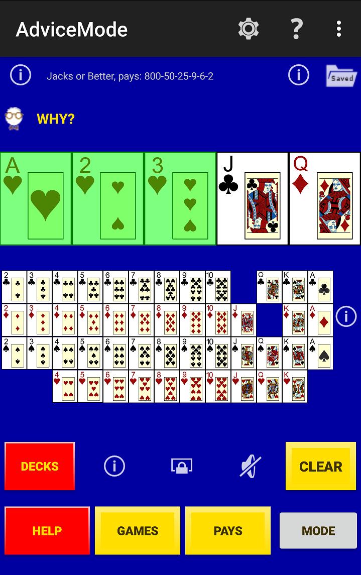 Play Perfect Video Poker Lite 1.154 Screenshot 4