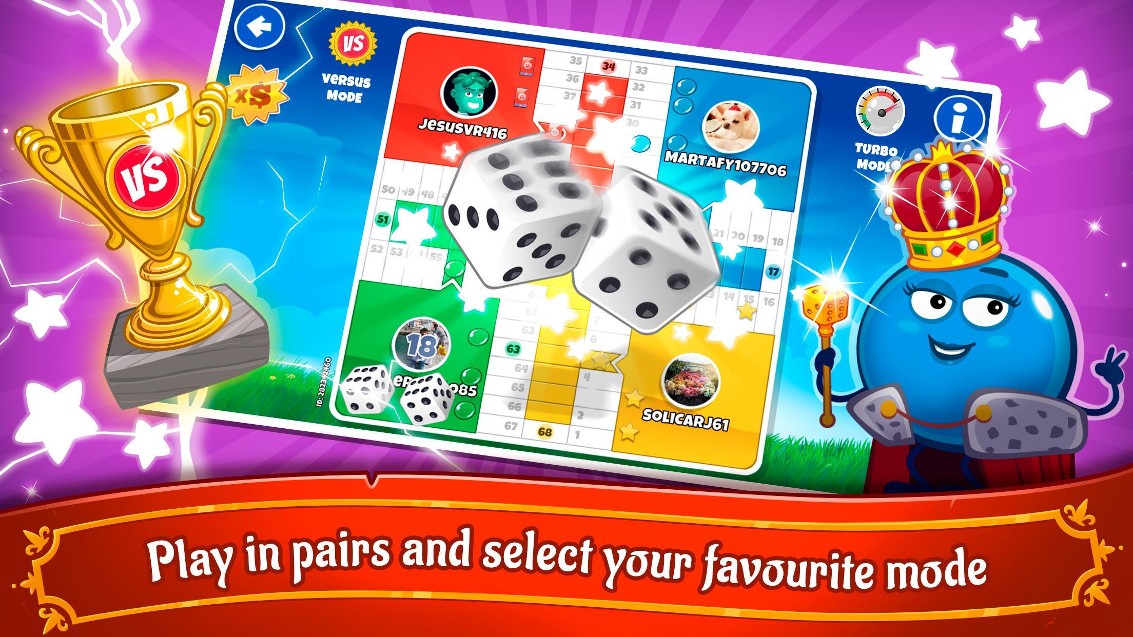 Loco Parchís - Magic Ludo & Mega dice! USA Vip Bet 2.59.2 Screenshot 1