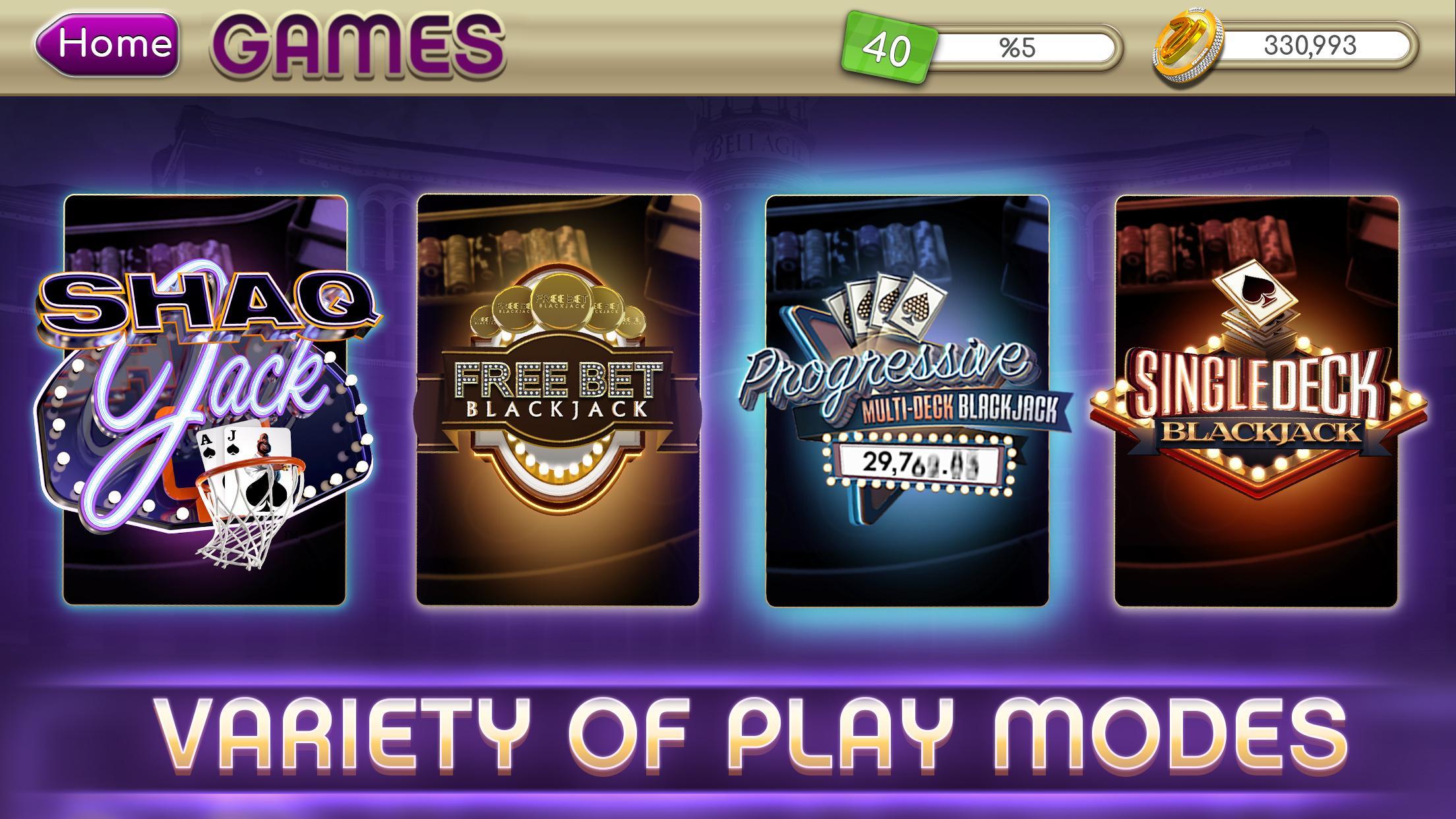 myVEGAS Blackjack 21 - Free Vegas Casino Card Game 1.25.3 Screenshot 10