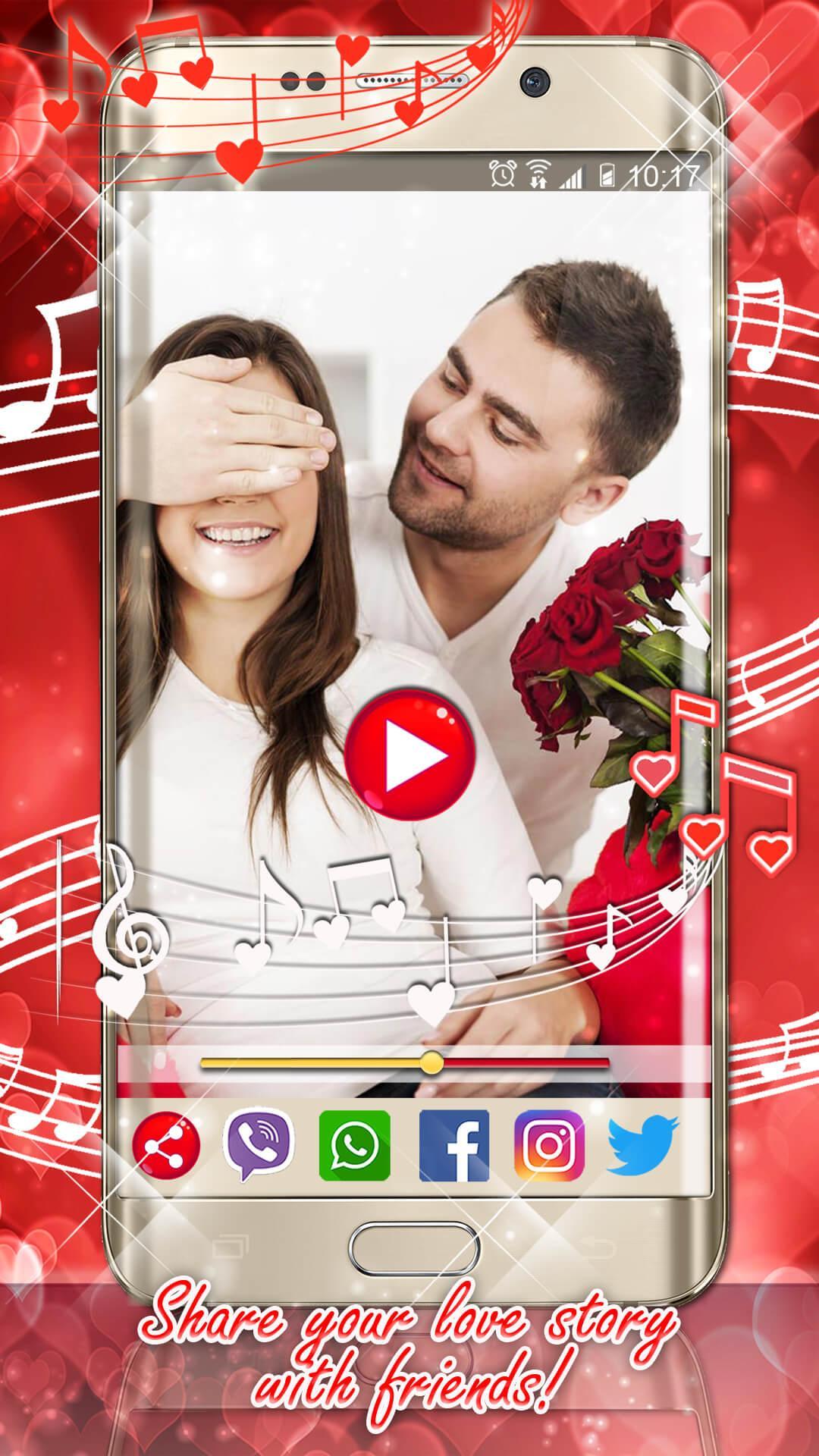 Best Love Video Maker with Song 💘 Slideshow App 1.7 Screenshot 6