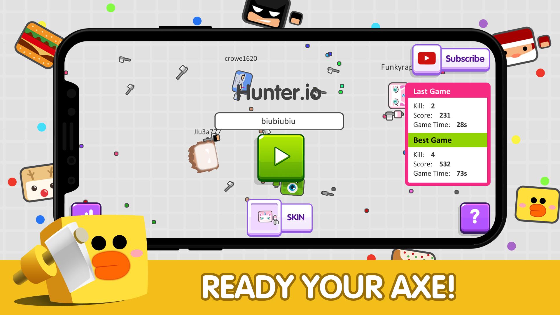 Axe Hunters.io Battle Royale Action 1.1.0 Screenshot 1