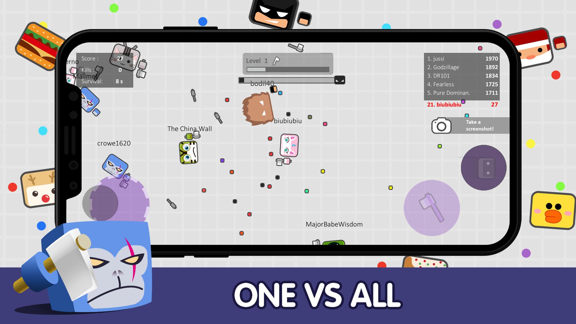 Axe Hunters.io Battle Royale Action 1.1.0 Screenshot 2