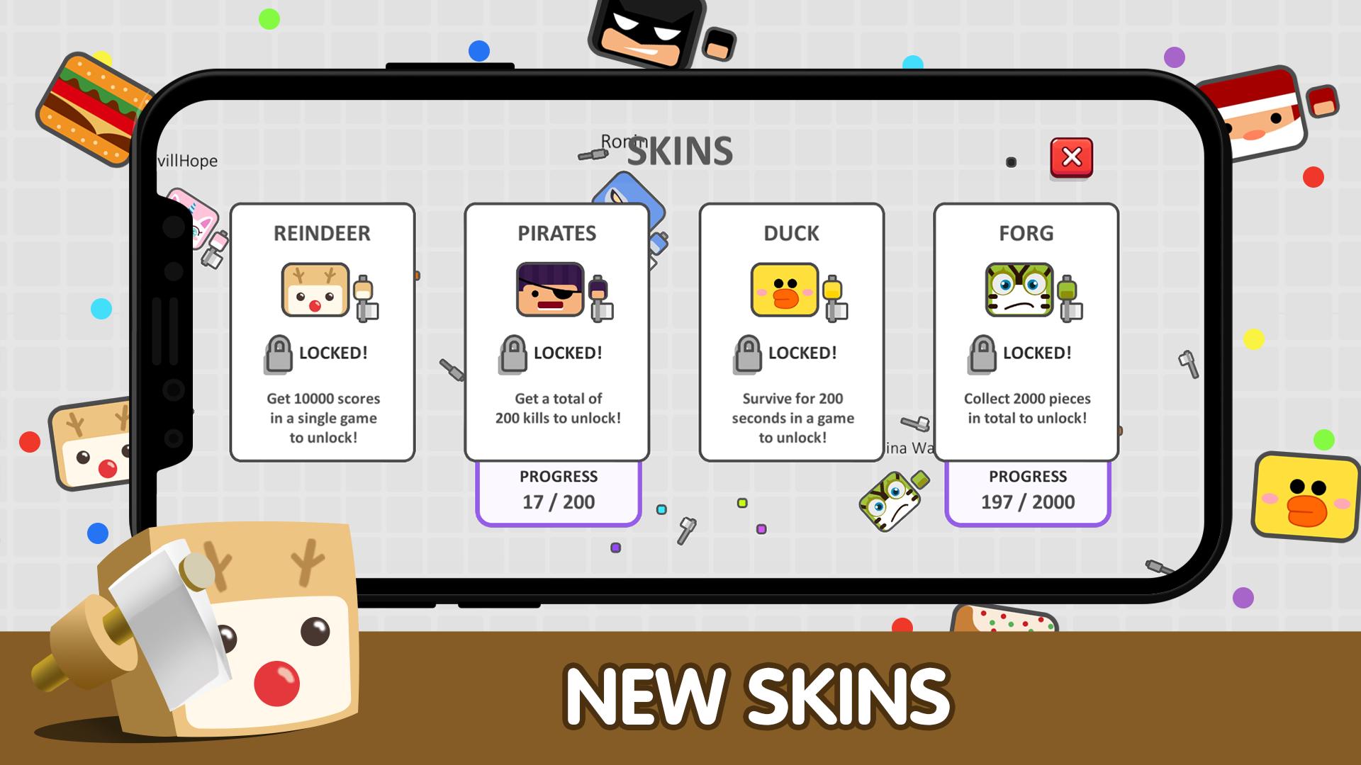 Axe Hunters.io Battle Royale Action 1.1.0 Screenshot 4