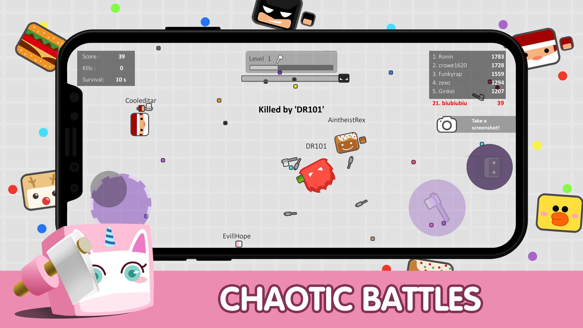 Axe Hunters.io Battle Royale Action 1.1.0 Screenshot 8