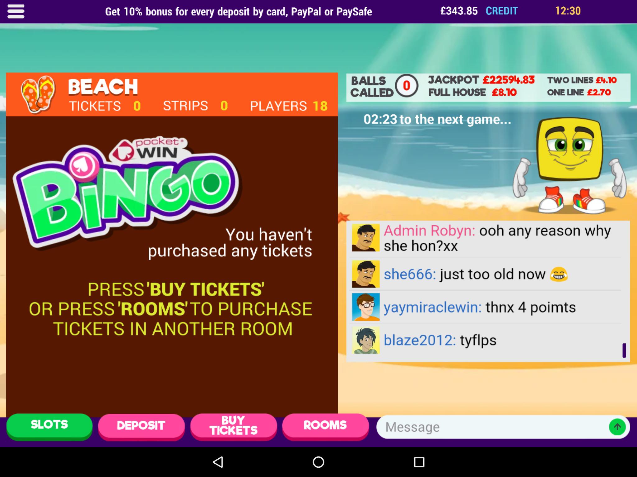 Bingo by PocketWin 2.0.1 Screenshot 11