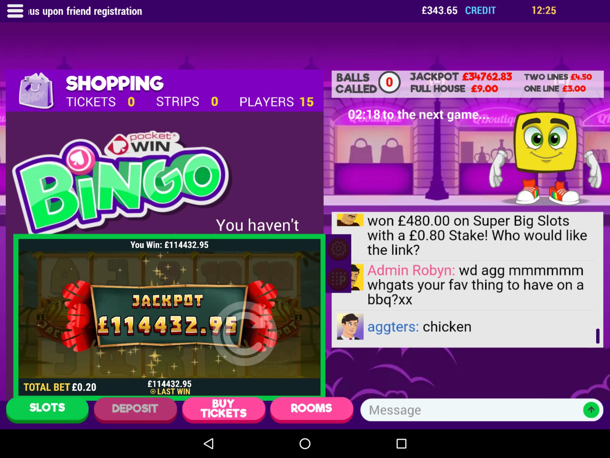Bingo by PocketWin 2.0.1 Screenshot 12