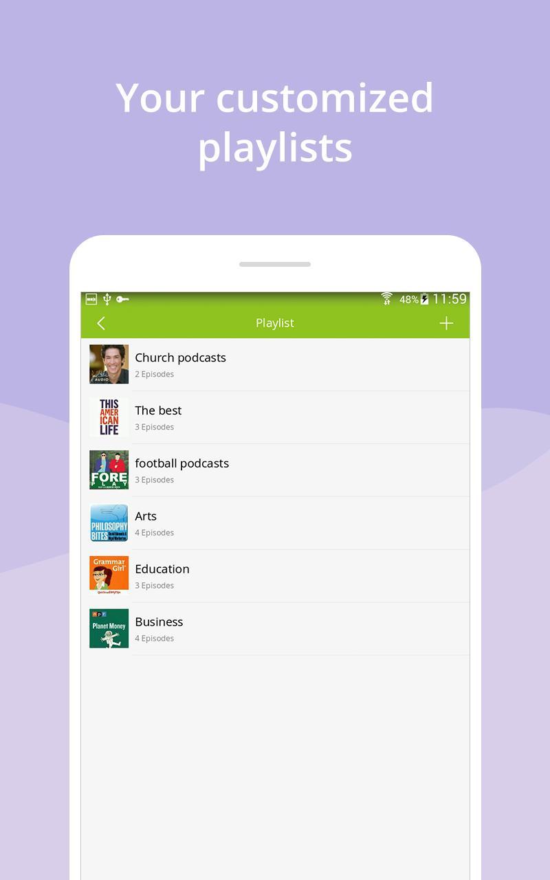 Podcast App & Podcast Player - Podbean  Screenshot 11