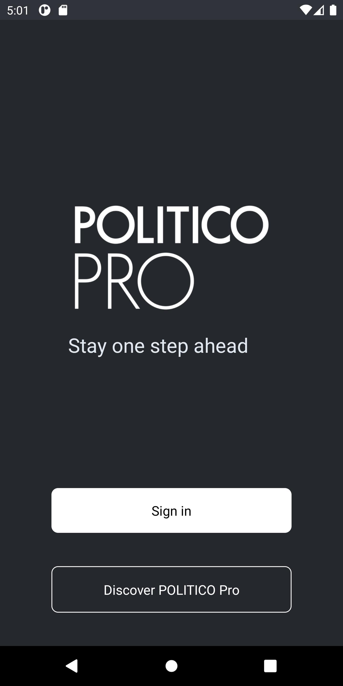 POLITICO Pro Europe 1.2.2 Screenshot 8