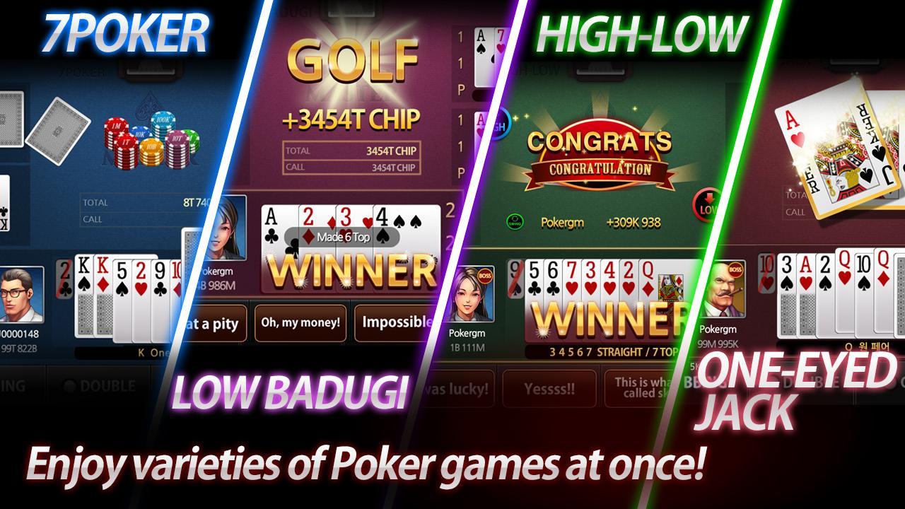 Poker Master 7poker, High-Low, One Eyed Jack 1.9.4 Screenshot 1