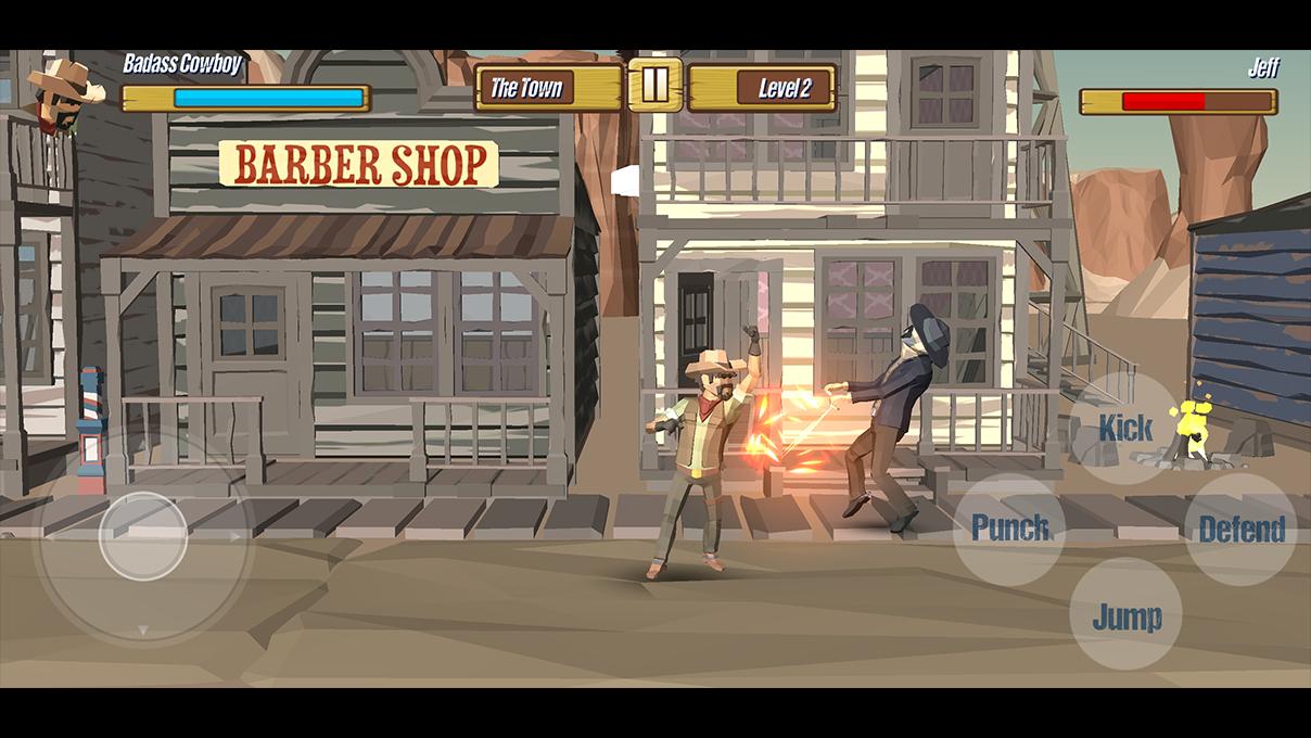 Polygon Street Fighting: Cowboys Vs. Gangs 1.33 Screenshot 1