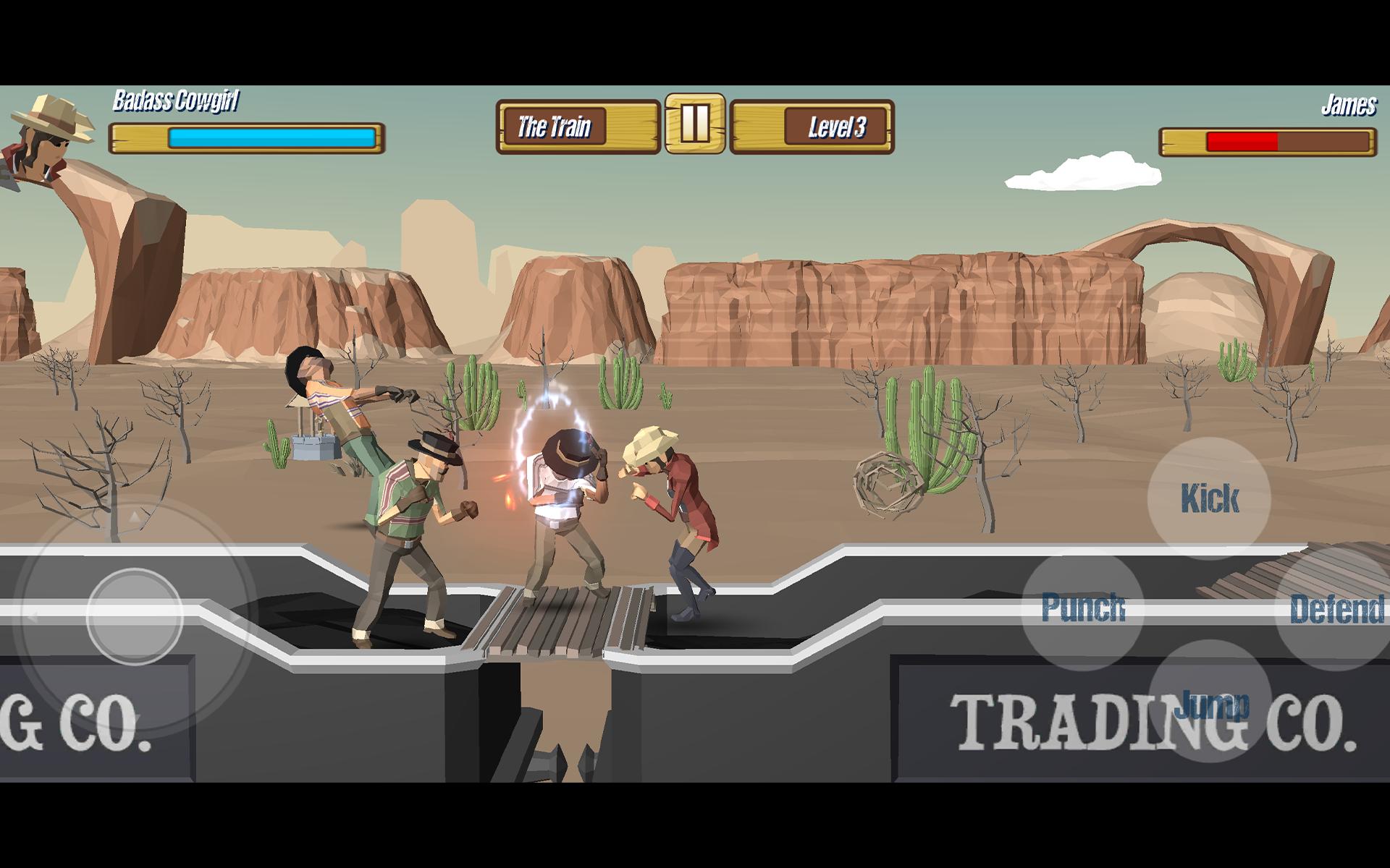 Polygon Street Fighting: Cowboys Vs. Gangs 1.33 Screenshot 12