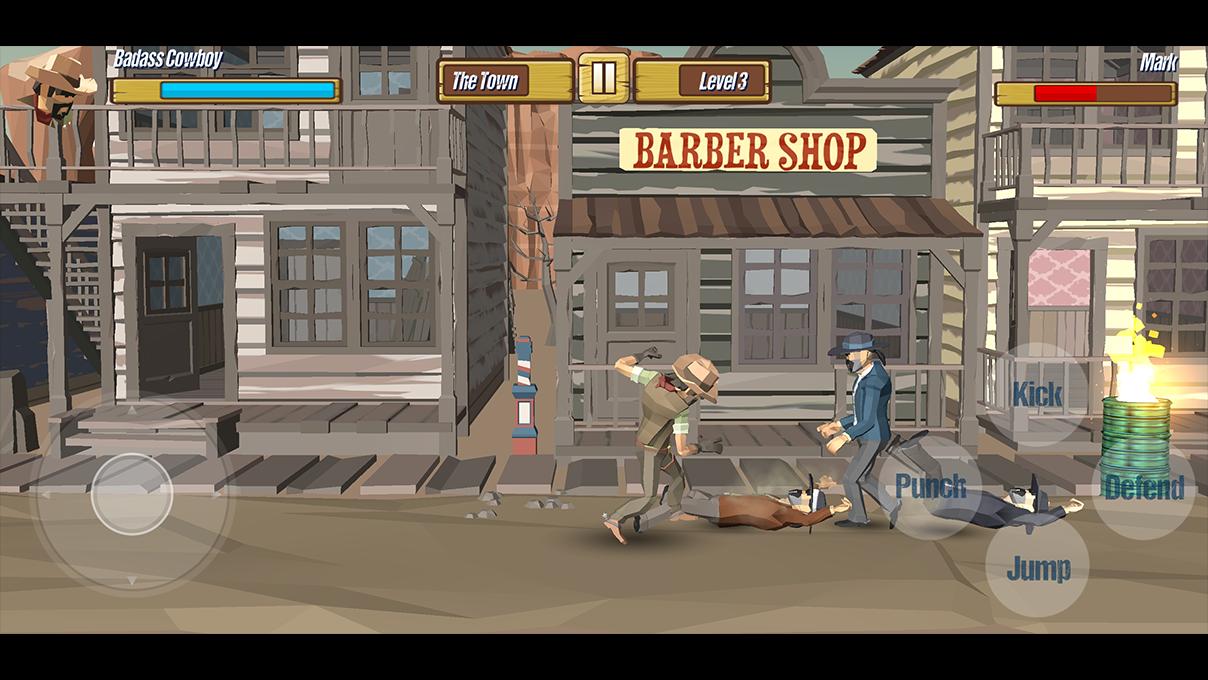 Polygon Street Fighting: Cowboys Vs. Gangs 1.33 Screenshot 4