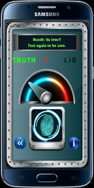Fingerprint Lie Detector Test Prank 1.10.8LDT Screenshot 13