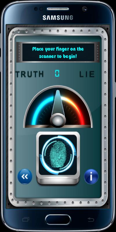 Fingerprint Lie Detector Test Prank 1.10.8LDT Screenshot 2