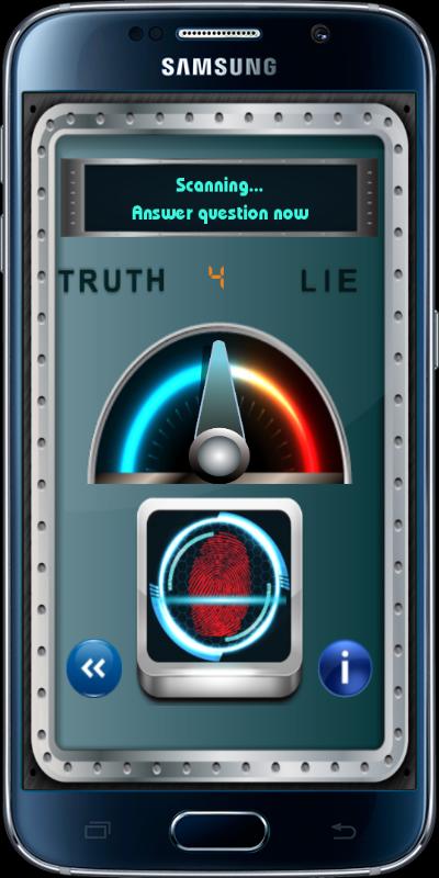 Fingerprint Lie Detector Test Prank 1.10.8LDT Screenshot 4