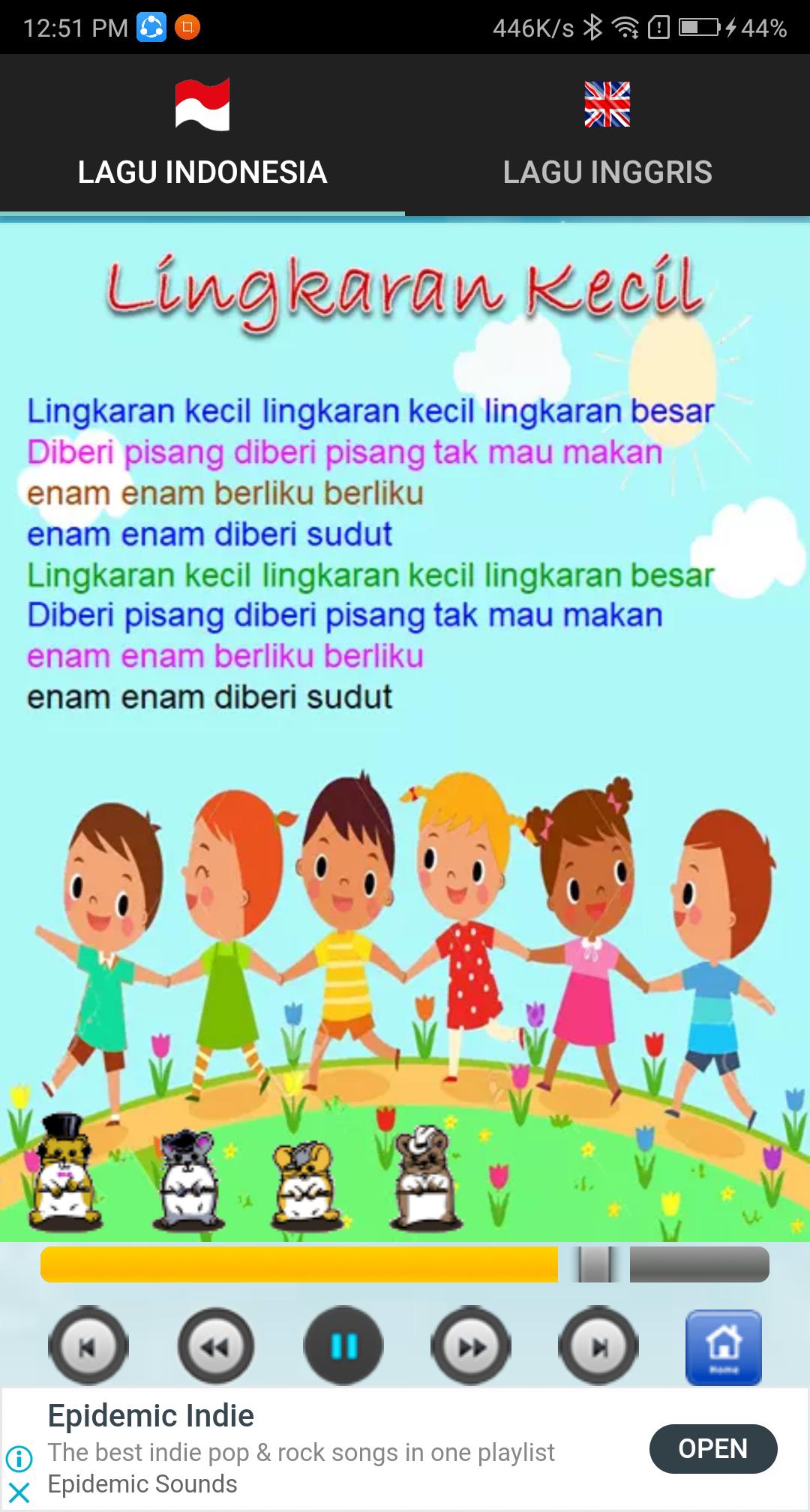 Kids Song Offline plus lyric 1.0.17 Screenshot 13