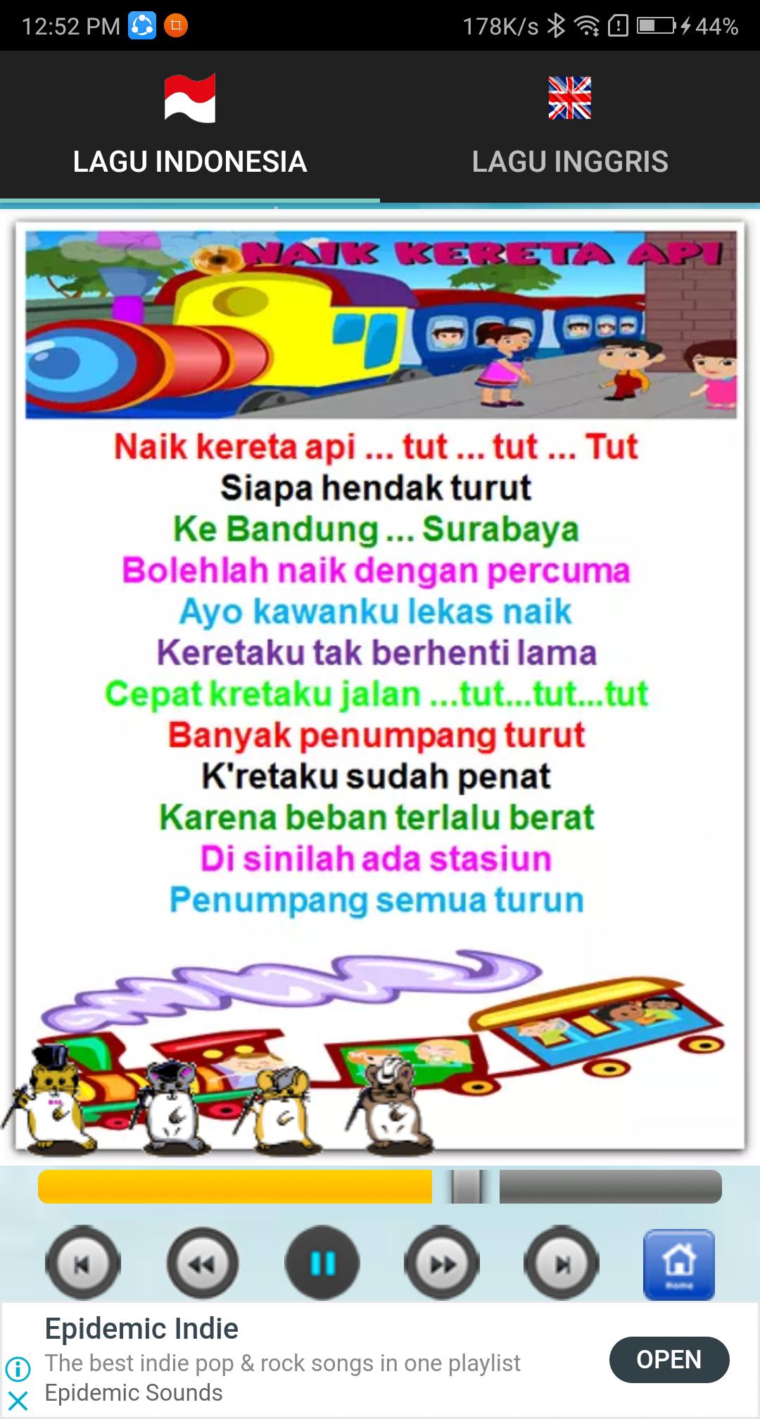 Kids Song Offline plus lyric 1.0.17 Screenshot 14