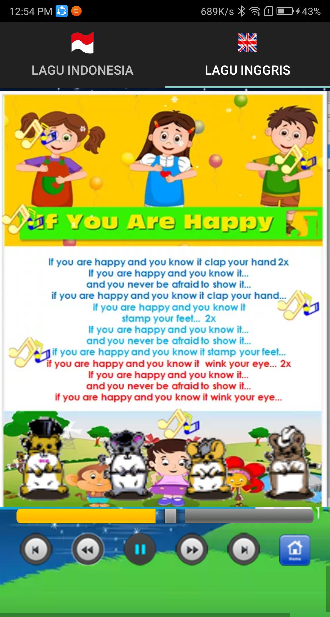 Kids Song Offline plus lyric 1.0.17 Screenshot 15