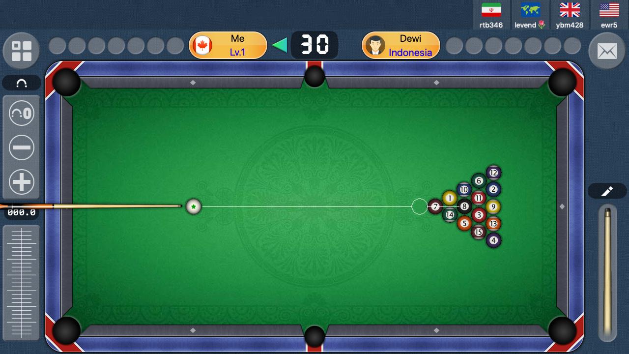9 ball billiards Offline / Online pool free game 80.56 Screenshot 3
