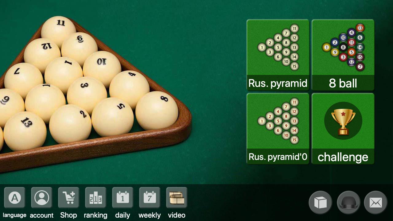 russian billiards - Offline Online pool free game 80.45 Screenshot 1