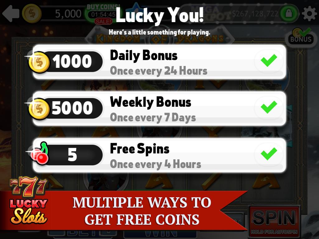 Lucky Slots Free Casino Game 3.0.2 Screenshot 5