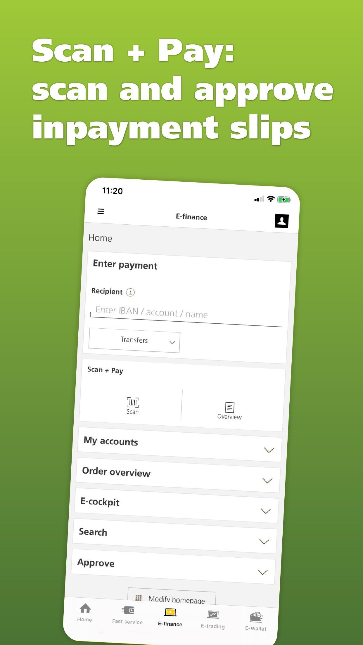 PostFinance Mobile 4.10.2 Screenshot 5