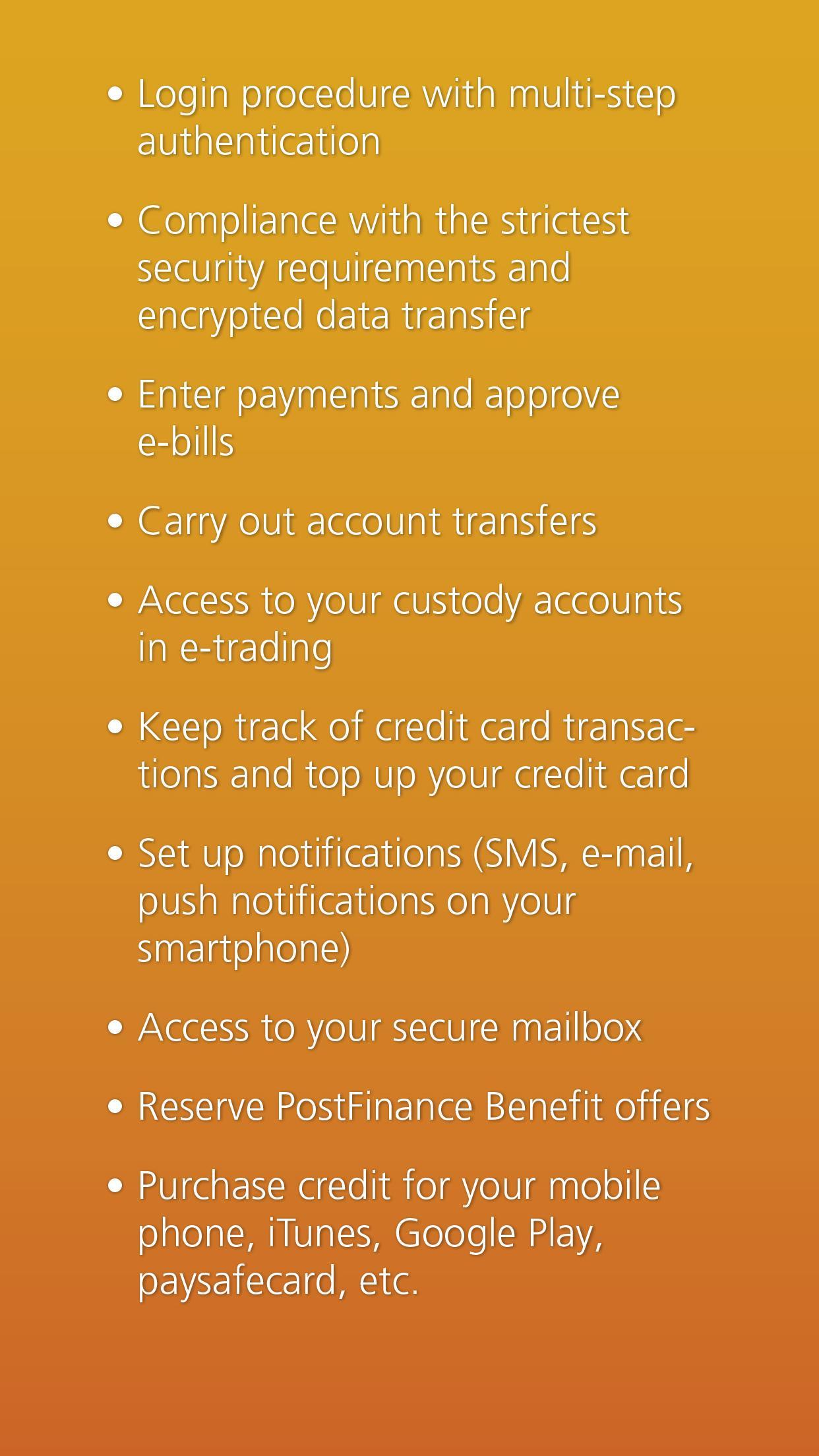 PostFinance Mobile 4.10.2 Screenshot 7