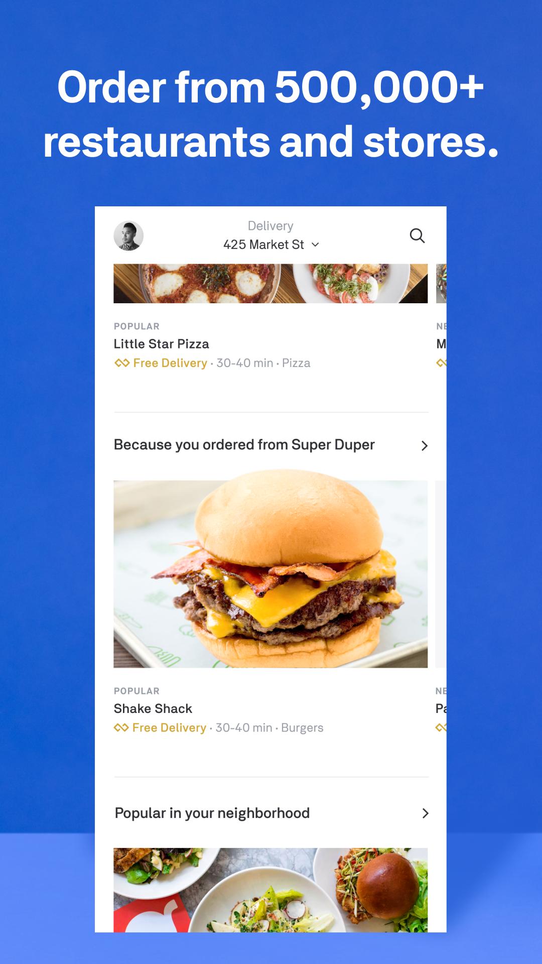 Postmates Local Restaurant Delivery & Takeout 5.21.1 Screenshot 4