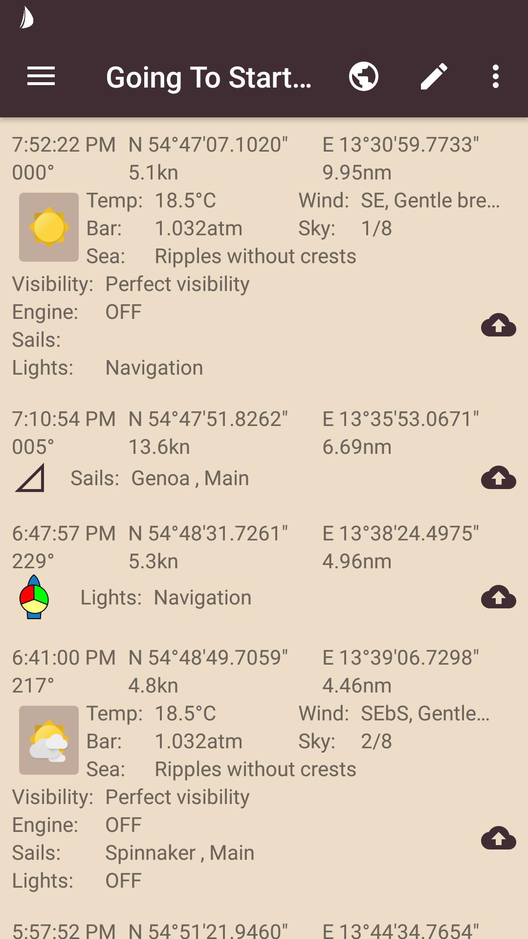 Sail Expert Navigation, Instruments, Logs & NMEA 4.0.133 Screenshot 5