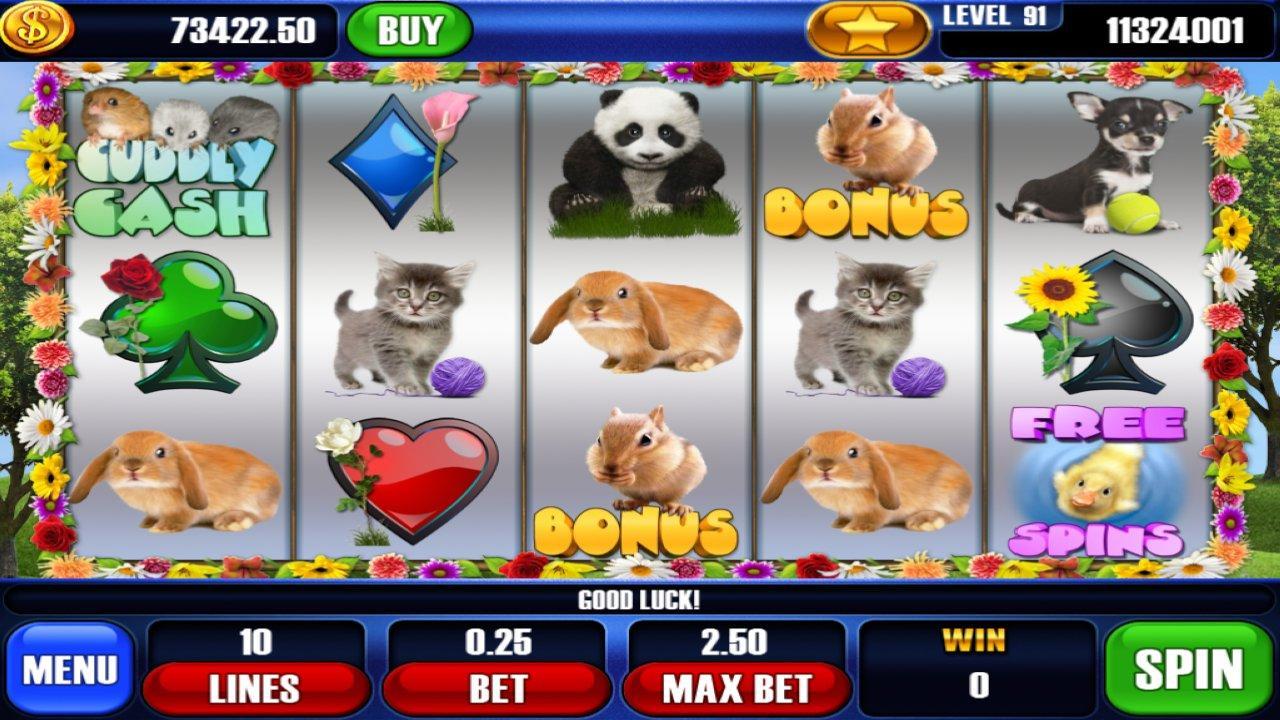 Cuddly Cash Slots 1.3.6 Screenshot 1