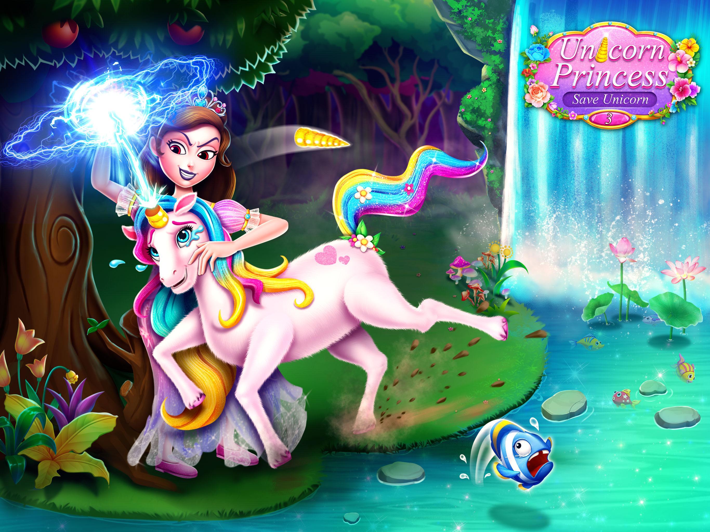 Unicorn Princess 3 –Save Little Unicorn Drama Game 1.3 Screenshot 1