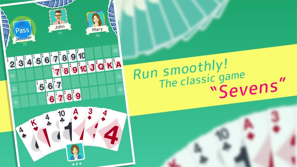 Sevens Free Card Game 1.4.2 Screenshot 1