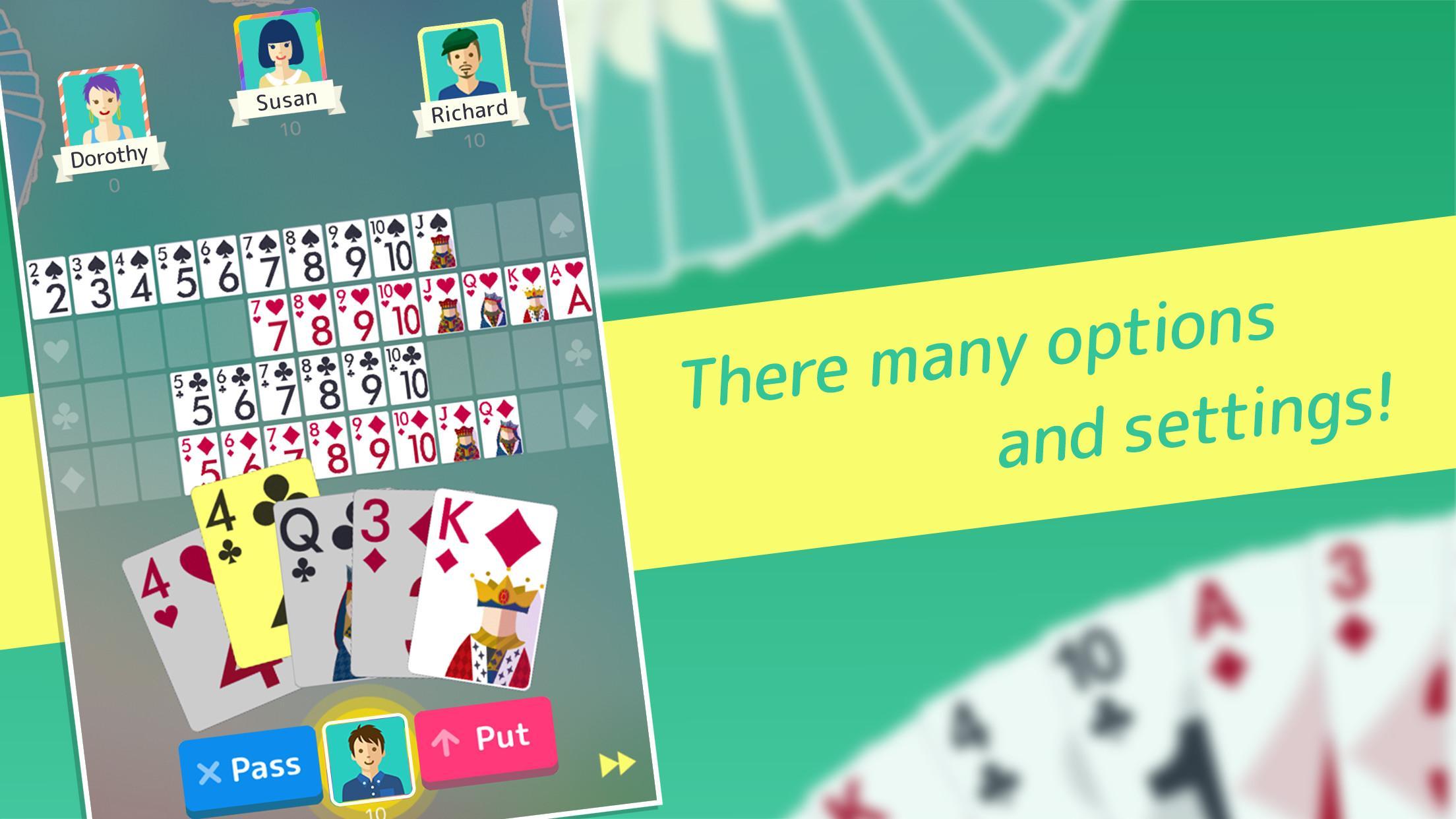 Sevens Free Card Game 1.4.2 Screenshot 12