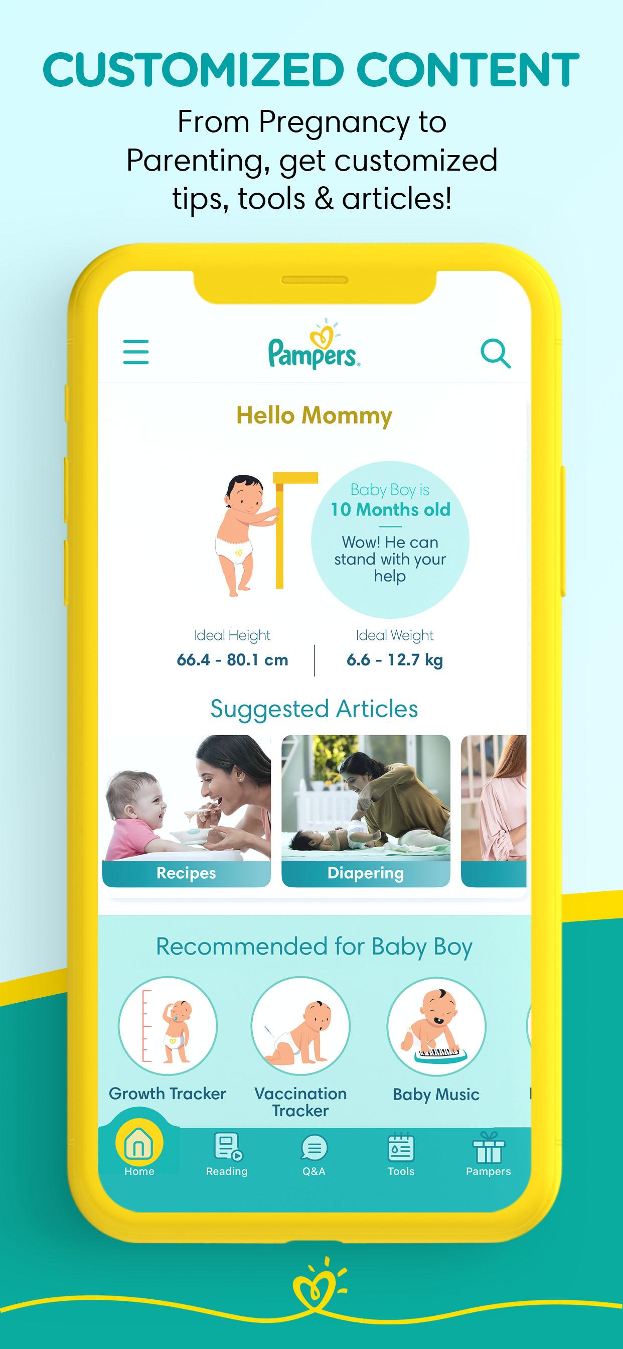 Pampers Baby World – Pregnancy & Baby Care App 1.17 Screenshot 1