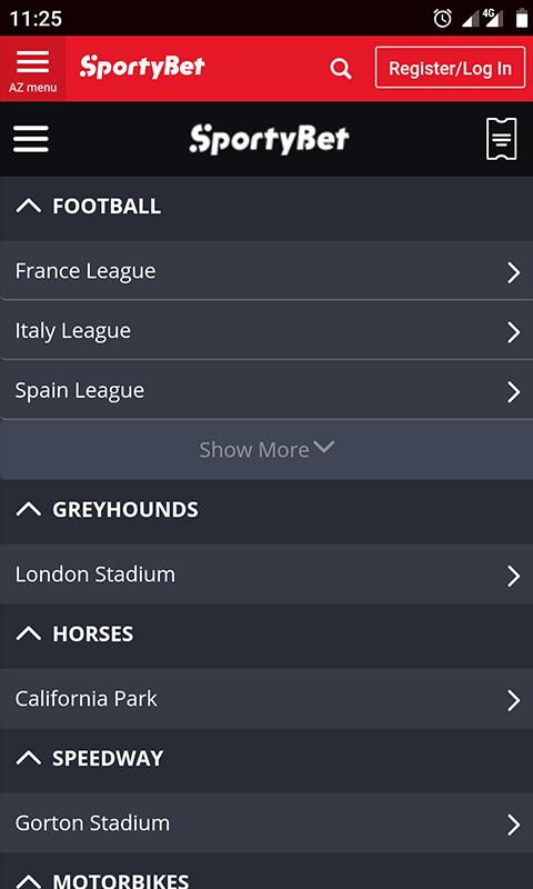Sportybet Mobile 1.0 Screenshot 4