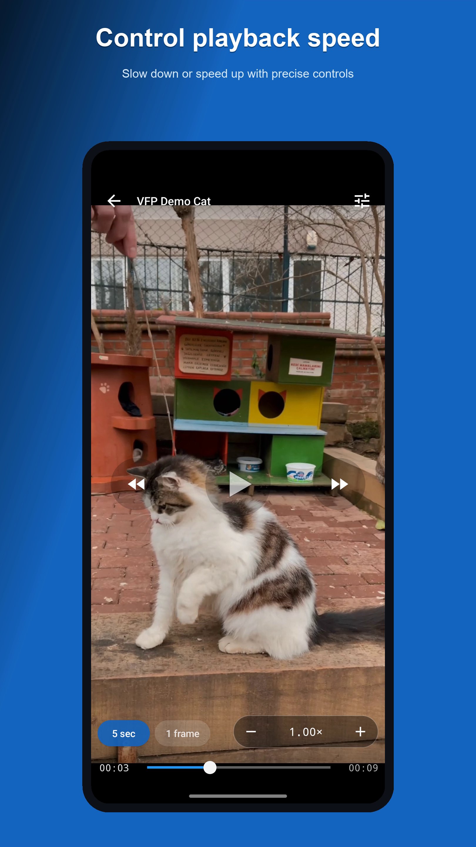 Slow Motion Frame Video Player 0.4.2 Screenshot 4