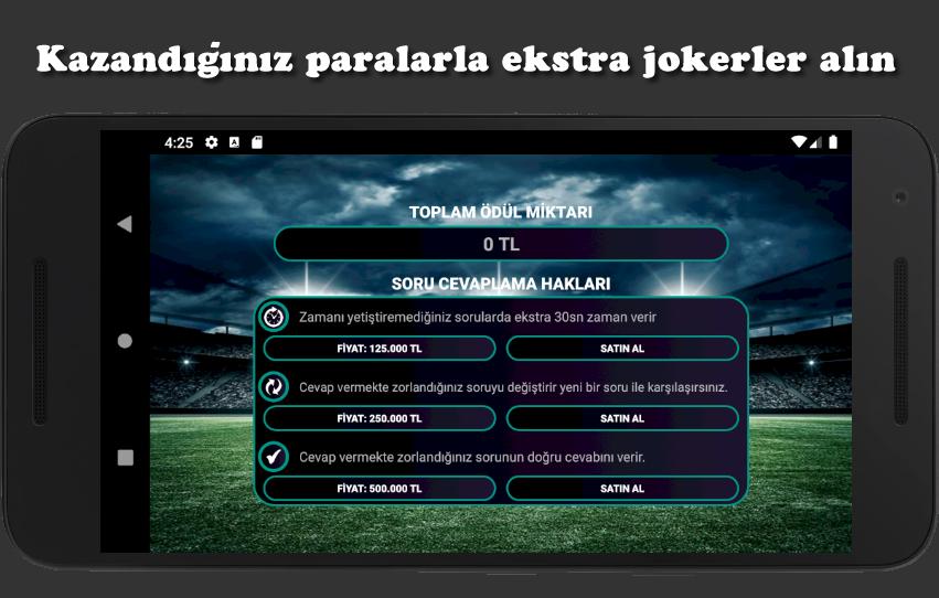 Futbol bilgi yarışması 1.1 Screenshot 2