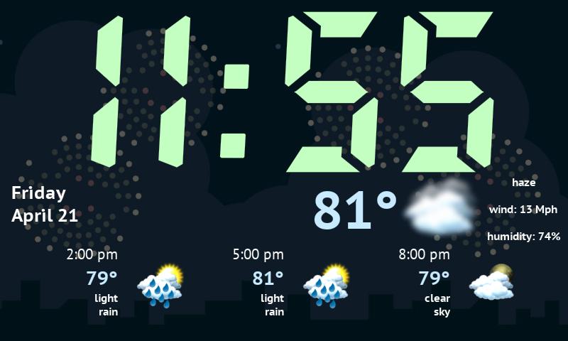 Weather Night Dock Free 1.18.21 Screenshot 9